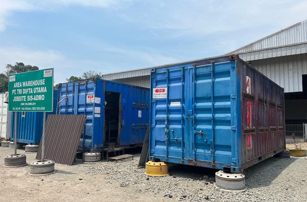 area warehouse PT Tri Difta Utama