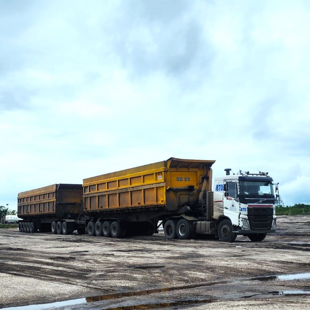 heavy equipment truck