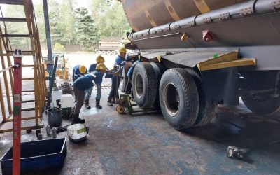 Kehilangan Tenaga pada Mesin Trailer Tambang