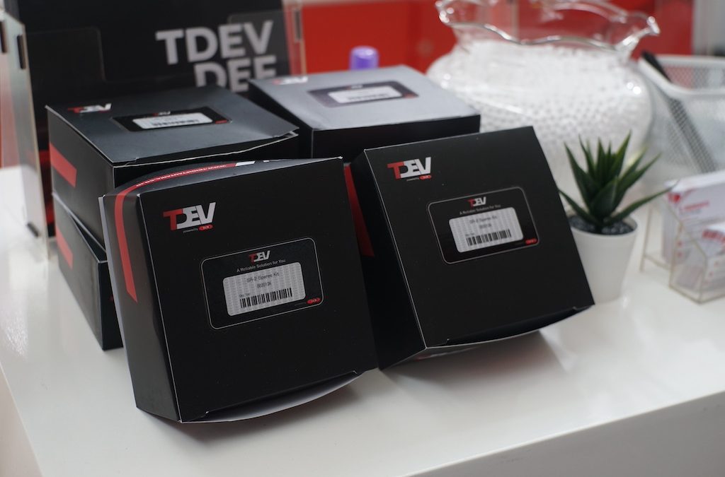 susunan packaging suku cadang TDEV