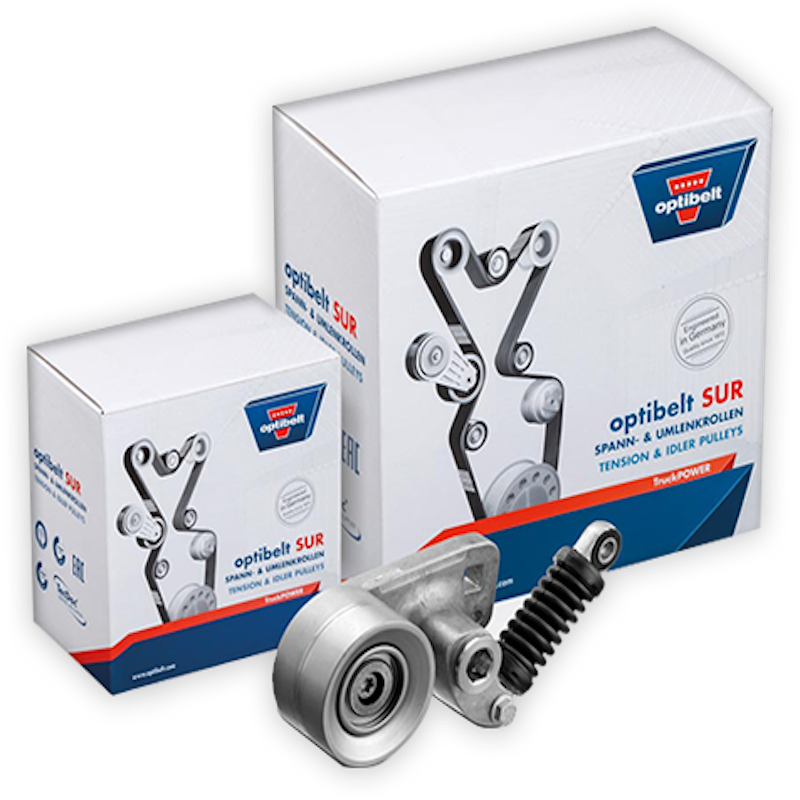 Tensioner and Guide Idler Pulleys