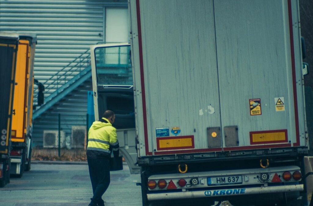 driver and his truck